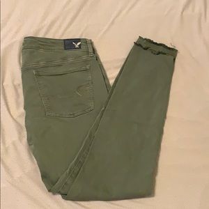 American Eagle Olive Jegging